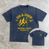 Funny Sports Day Egg and Spoon Race Melbourne T-shirt