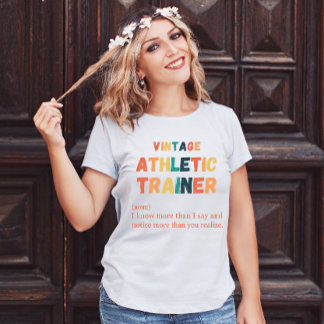 Funny Sports Definition Athletic Trainer T-shirt