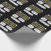 Funny Sports Pickleball Player Cadeaupapier (Hoek)