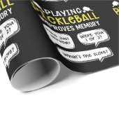 Funny Sports Pickleball Player Cadeaupapier (Rol Hoek)