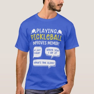 Funny Sports Pickleball Player T-shirt