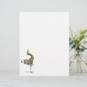 Funny Sporty Giraffe (Staand voorkant)