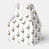 Funny Sporty Giraffe Bedankdoosjes (Voorkant Zijde)