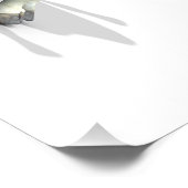 Funny Sporty Giraffe Poster (Hoek)