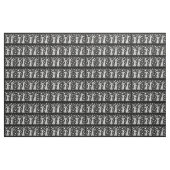 Funny Spotted Dogs Abstract Fabric Stof (Yard (91,4 cm))