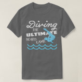 Funny Springboard Divers Diving Board Game Gift D T-shirt (Design voorkant)