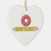Funny Sprinkle Donut Lover Keramisch Ornament (Rechts)