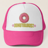 Funny Sprinkle Donut Lover Trucker Pet (Voorkant)