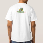 Funny Square Foot Gardening T-shirt (Achterkant)