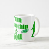 Funny squatching koffiemok (Voorkant rechts)