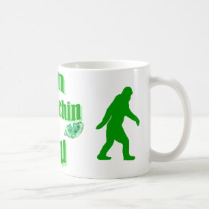 Funny squatching koffiemok