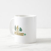 Funny Squatchologit | Sasquatch Believer Koffiemok (Voorkant links)