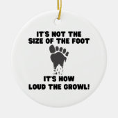 Funny Squatchy Bigfoot Ornament (Voorkant)