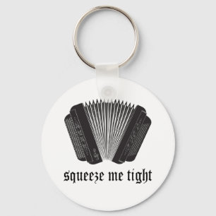 Funny Squeeze me Tight Accordion Gift Sleutelhanger