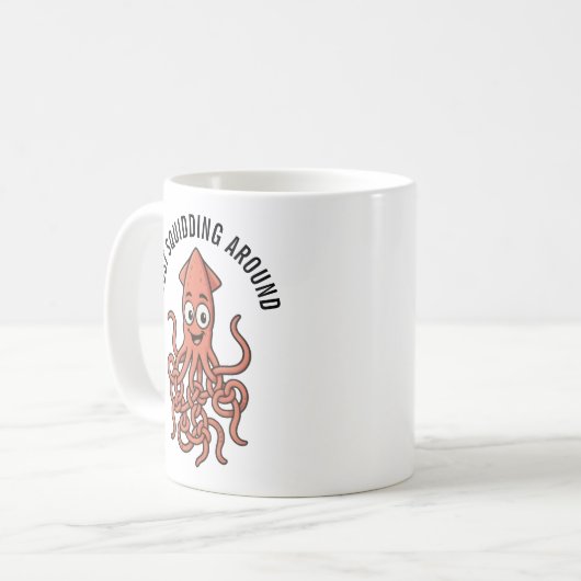 Funny Squid Koffiemok (Voorkant links)