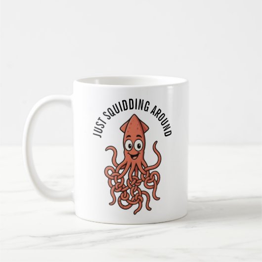 Funny Squid Koffiemok (Links)
