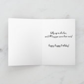 Funny Squirrel 21e Verjaardag Kaart (Binnen)