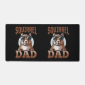 Funny Squirrel Animal Squirrel Dad Bureaumat (Voorkant)