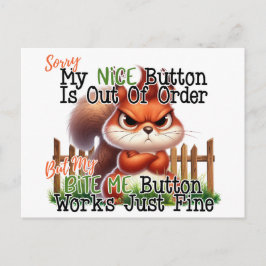 Funny Squirrel Briefkaart