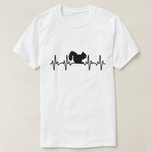 Funny Squirrel Design voor kinderen Mannen Vrouwen T-shirt (Design voorkant)