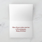 Funny Squirrel die ijsschuimkoon maakt Kaart (Binnen)