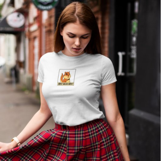 Funny Squirrel German T-shirt