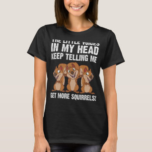 Funny Squirrel Gift For Men Women Chipmunk Rodent T-shirt