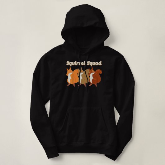 Funny Squirrel Gift for Squirrel Lover Mannen Vrou Hoodie (Design voorkant)