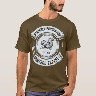 Funny Squirrel Hunting HunterCool Sarcastic T-shirt