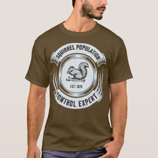 Funny Squirrel Hunting    HunterCool Sarcastic T-shirt (Voorkant)
