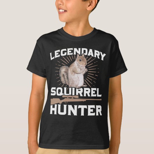 Funny Squirrel Hunting Quote Forent Animal Hunter T-shirt (Voorkant)
