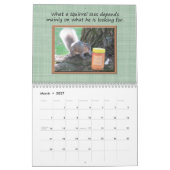 Funny Squirrel Just Plain Nutz Calendar Kalender (Mar 2027)