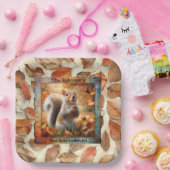 Funny Squirrel Paper Bord (Feest)