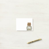 Funny squirrel Post-it® notes 4 x 3 inch (Op bureau)
