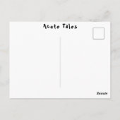 Funny Squirrel Schattigeste Hallo What's Up Briefkaart (Achterkant)