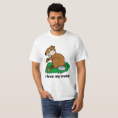 Funny squirrel t-shirt (Voorkant volledig)