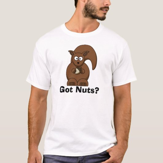 Funny Squirrel T-shirt (Voorkant)