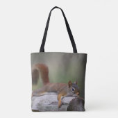Funny Squirrel Tote Bag (Achterkant)