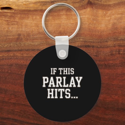 Funny Srts Betting Design For Men Women Srts Gambl Sleutelhanger (Voorkant)