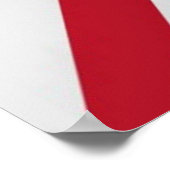 Funny St. Patrick Flag British Irish Shamrock Poster (Hoek)