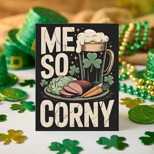Funny St Patrick’s Day Beer Card Feestdagenkaart