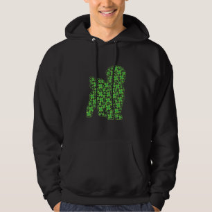 Funny St Patrick S Day Maltese Dog Shamrock Irish Hoodie