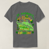 Funny St Patricks Day 2023 Cruise Boozing T-shirt (Design voorkant)