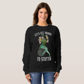 Funny St Patrick's Day Accessoires laten lezen Trui (Voorkant volledig)