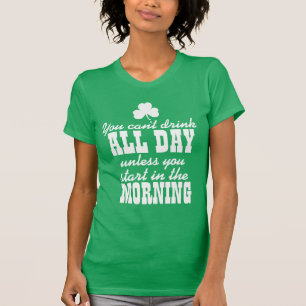 Funny St Patricks Day Beer Drink T-shirt