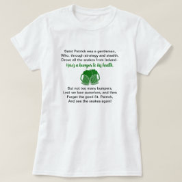 Funny St. Patrick's Day Beer Drink T-shirt
