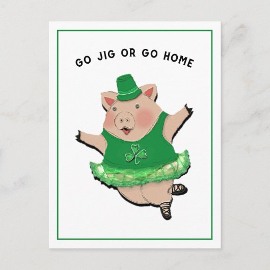 Funny St. Patrick's Day Briefkaart (Voorkant)