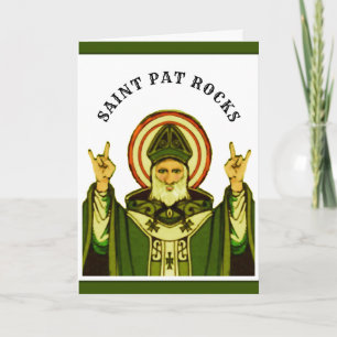 Funny St. Patrick's Day Card Kaart