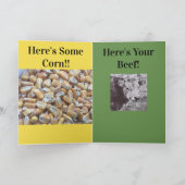 FUNNY ST PATRICK'S DAY CARD KAART (Binnen)