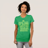Funny St Patricks Day Drink T-shirt (Voorkant volledig)